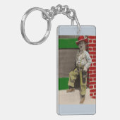 Porte-clés cowboy urbain (Devant gauche)