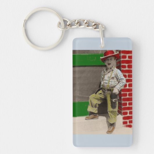 Porte-clés cowboy urbain (Devant)