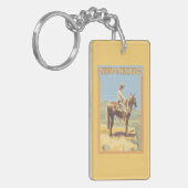 Porte-clés Cowboy (vue de côté) Nouveau Mexique (Devant gauche)