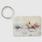 Porte-clés Cowboys du Bar Triangle par CM Russell (Verso)