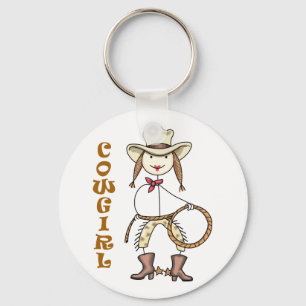 Porte-clés Cowgirl