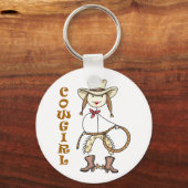 Porte-clés Cowgirl (Recto)