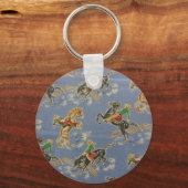 Porte-clés Cowgirl Bronc (Recto)