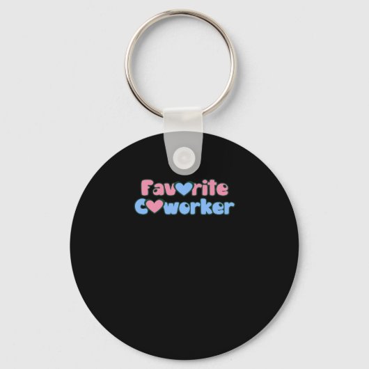 Porte-clés Coworker classique favori (Recto)