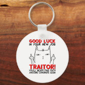 Porte-clés Coworker Leaving, Quitting Going Away, Job Change, (Recto)