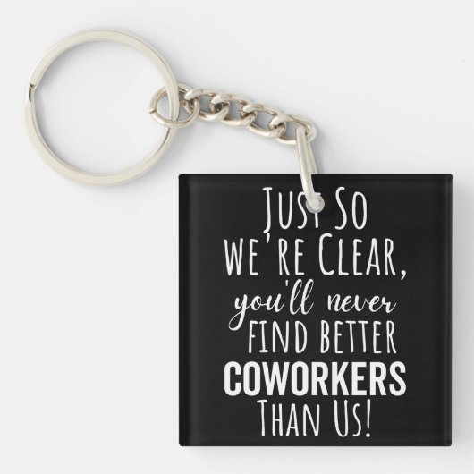 Porte-clés Coworker | Moving | Leaving (Devant)