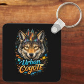 Porte-clés Coyote urbain (Verso)