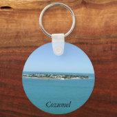 Porte-clés Cozumel Island Blue Water Tropical (Recto)