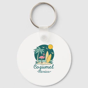 Porte-clés Cozumel Mexique Souvenir Vacances Voyage Hommes Fe