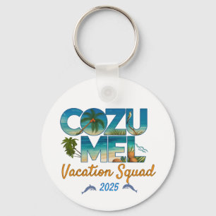 Porte-clés Cozumel Vacation 2025 Tropical Getaway Adventure