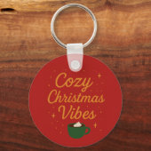Porte-clés Cozy Christmas Vibes (Recto)