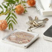 Porte-clés Cozy Christmas Vibes Decorative Pillow (Côté)