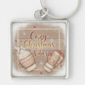 Porte-clés Cozy Christmas Vibes Decorative Pillow (Devant)