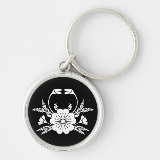 Porte-clés Crab-shaped cherry blossom (Devant)