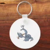 Porte-clés crabe à langue mordante (Recto)