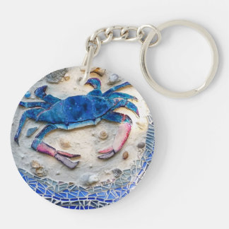 Porte-clés Crabe bleu