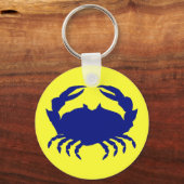 Porte-clés Crabe bleu du Maryland (Recto)