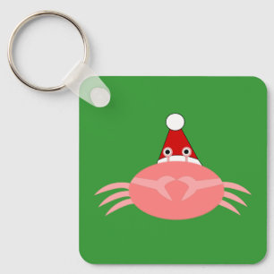Porte-clés Crabe de Noël Porte - clé personnalisé