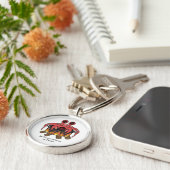 Porte-clés Crabe en pot, MeWarriorWoman sur Twitch (Côté)