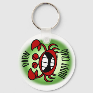 Porte-clés Crabe sacrément heureux !