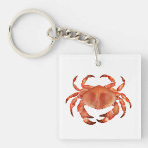 Porte-clés Crabes Côtiers Marins Bord de Mer