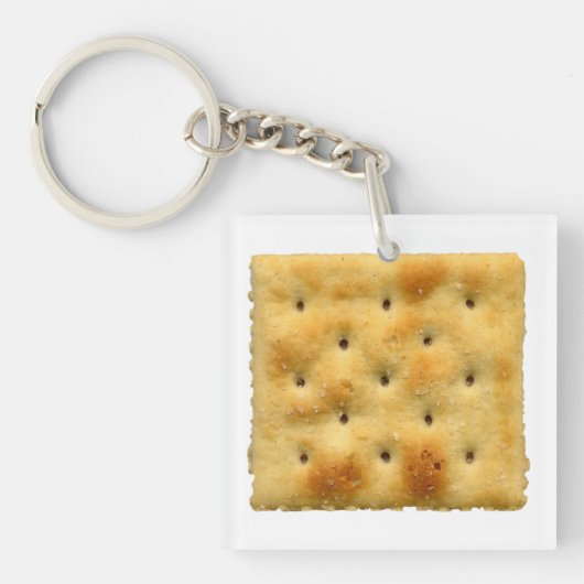 Porte-clés Crackers à soude saltine (Devant)
