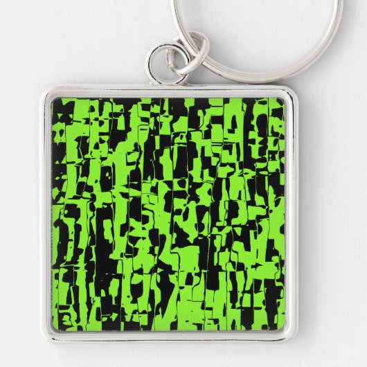 Porte-clés Crackle Abstrait (Devant)
