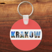 Porte-clés Cracovie Pologne Photos de Voyage (Recto)