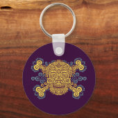 Porte-clés Crâne à sucre antique (Recto)