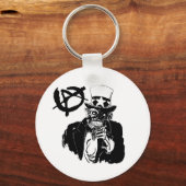 Porte-clés Crâne anarchique (Recto)