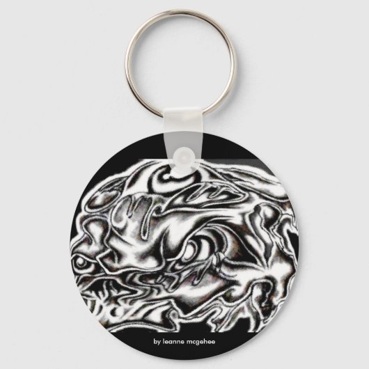 Porte-clés crâne aux yeux (Recto)