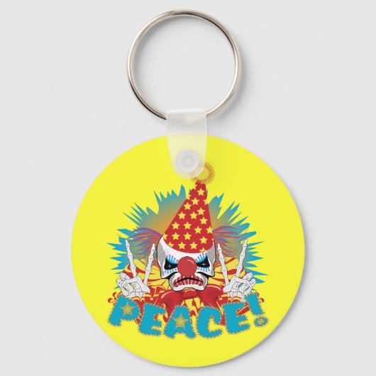 Porte-clés Crâne clown (Recto)