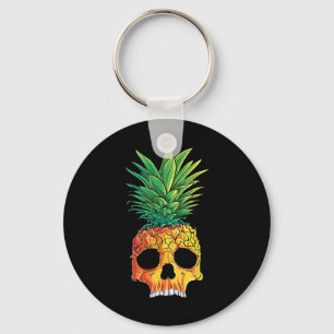Porte-clés Crâne d'ananas T Chemise Aloha Plages Hawaiian Haw