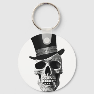 Porte-clés Crâne de casquette supérieur