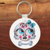 Porte-clés Crâne de fille (Recto)