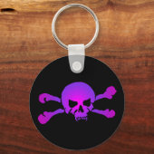 Porte-clés Crâne de fille des morts-vivants (Recto)