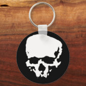 Porte-clés Crâne de signature de la journée d'inactivité (Recto)