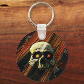 Porte-clés Crâne foncé (Recto)