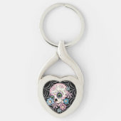 Porte-clés Crâne Sucre (Devant)