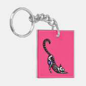 Porte-clés Crâne sucre Calavera Cat I (Devant gauche)