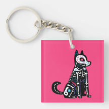 Crâne sucre Calavera Chien I