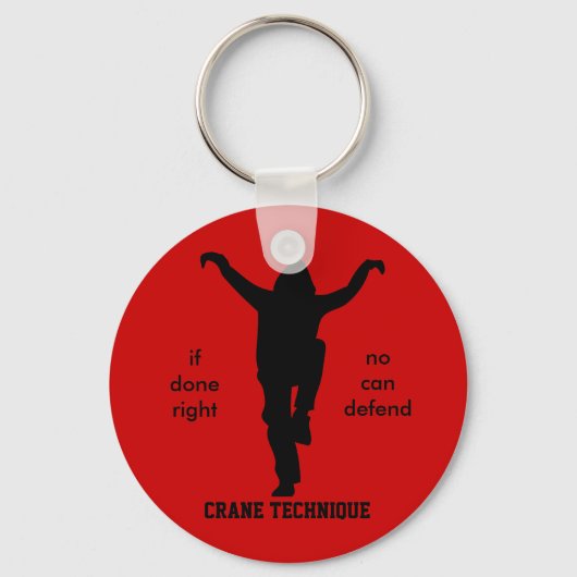 Porte-clés Crane Technique - Karate Kid No Can Defend (Recto)