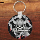 Porte-clés Crâne viking (Recto)