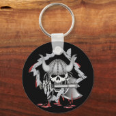 Porte-clés Crâne viking (Recto)