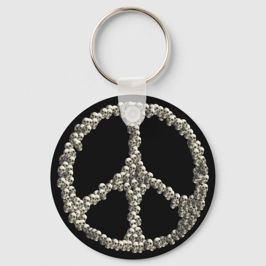 Porte-clés Crânes De La Paix (Recto)