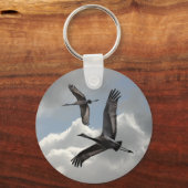 PORTE-CLÉS CRANES DE SANDHILL (Recto)