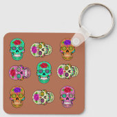 Porte-clés Crânes de Sucre  (Dos)