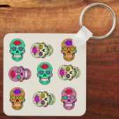 Porte-clés Crânes de Sucre (Verso)