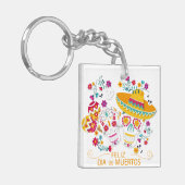 Porte-clés Crânes et fleurs à sucre du Parti (Devant gauche)