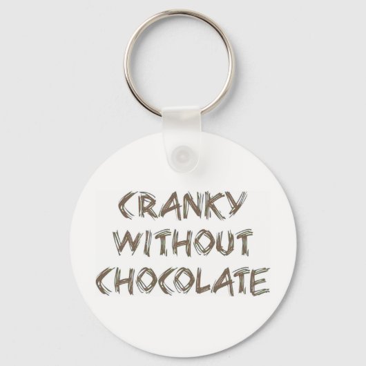 Porte-clés Cranky sans chocolat (Recto)